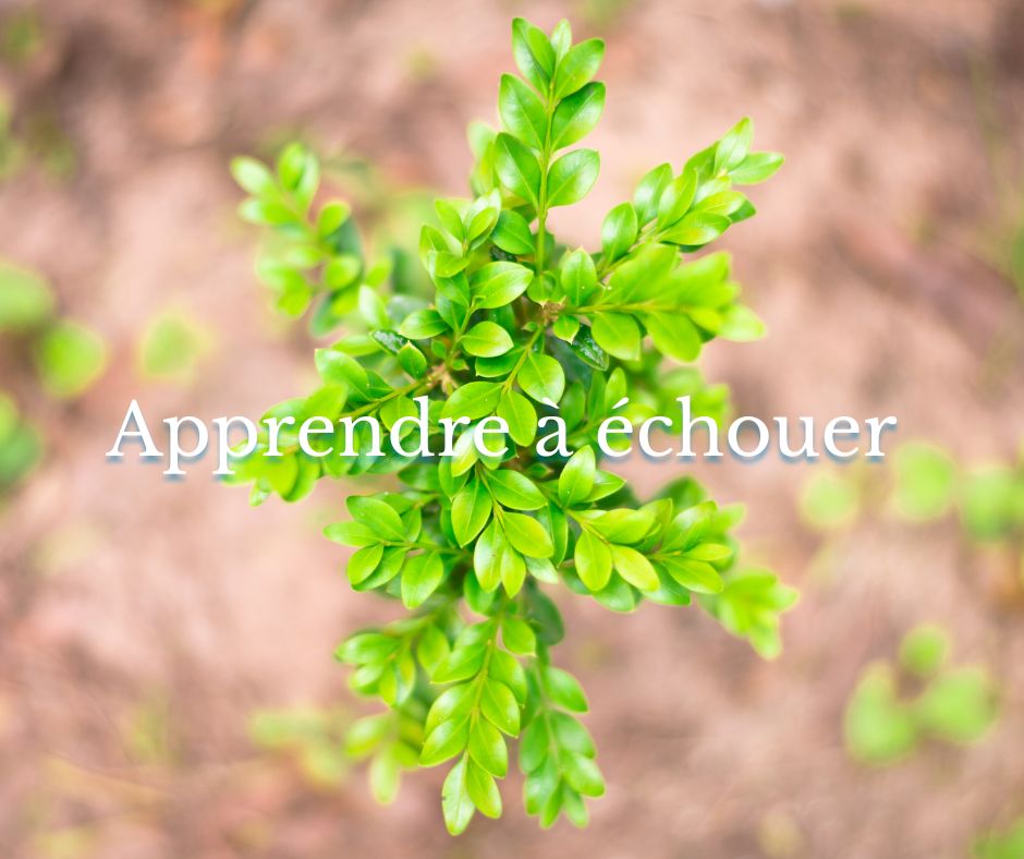 Apprendre à échouer